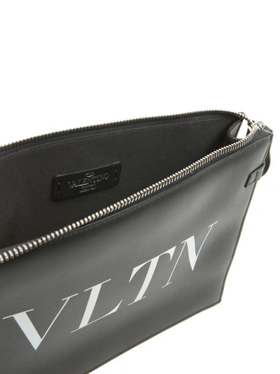 Shop Valentino 'vlnt"vlnt' Bag In Black