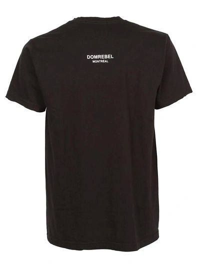 Shop Domrebel Chuck T-shirt In Black