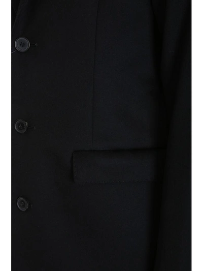 Shop Mackintosh Black Wool Coat