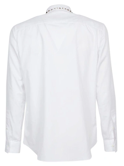 Shop Valentino Shirt In Bianco Ottico