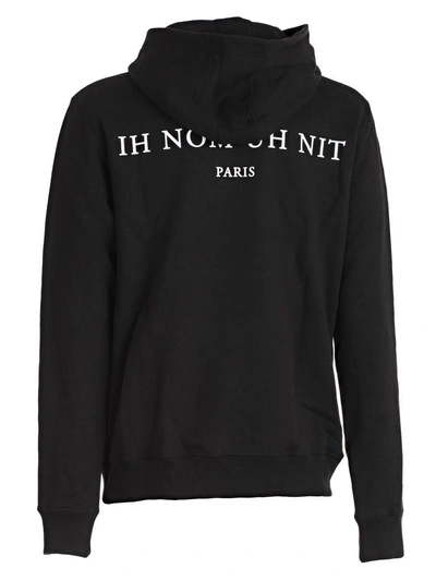 Shop Ih Nom Uh Nit Printed Graphic Hoodie In Black