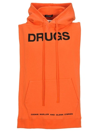 Shop Raf Simons Pannels Drugs In Orange