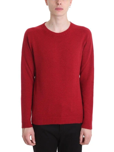 Shop Mauro Grifoni Red Wool Sweater
