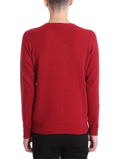 Shop Mauro Grifoni Red Wool Sweater