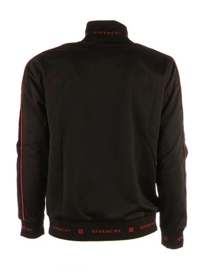 Shop Givenchy Logo Band Sweatshirt In Black