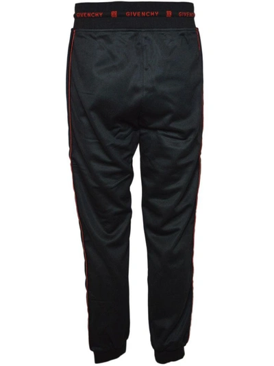 Shop Givenchy Drawstring Track Pants In Black