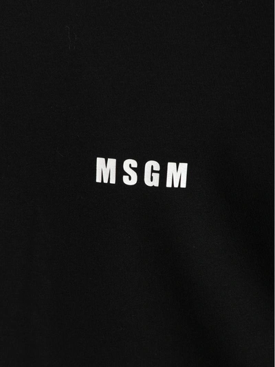 Shop Msgm Tshirt Mm In Black