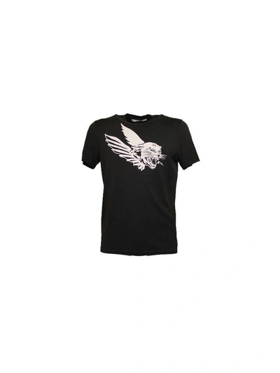 Shop Givenchy Tiger Print T-shirt In Black