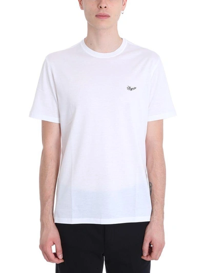 Shop Ermenegildo Zegna White Cotton T-shirt