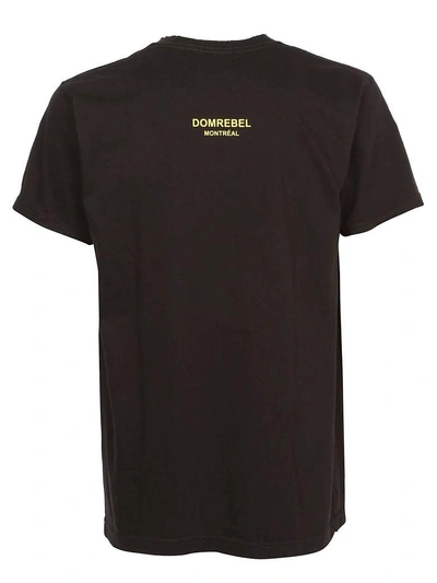 Shop Domrebel Zap T-shirt In Black