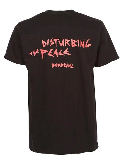 Shop Domrebel Disturbia T-shirt In Black