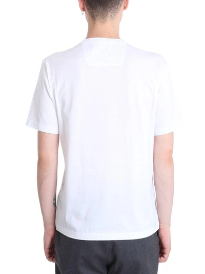 Shop Z Zegna White Cotton T-shirt