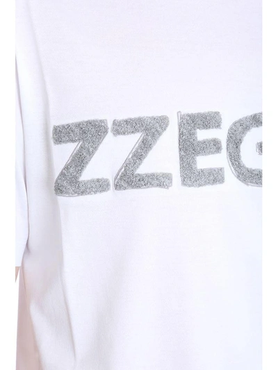 Shop Z Zegna White Cotton T-shirt