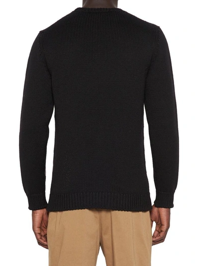 Shop Fendi Sweater In Black