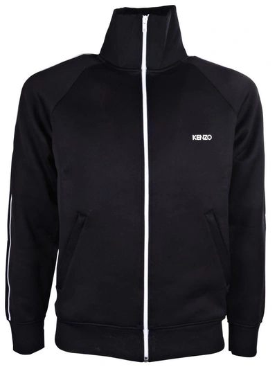 Shop Kenzo Track Jacket In Noir