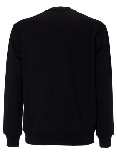 Shop Dolce & Gabbana Embroidered Sweatshirt In Nero