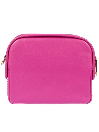 Shop Marc Jacobs The Squeeze Shoulder Bag In Vivid Pink