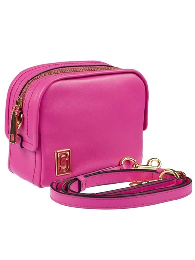 Shop Marc Jacobs The Squeeze Shoulder Bag In Vivid Pink