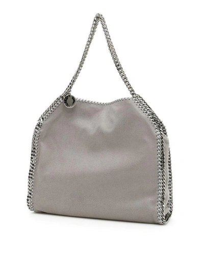 Shop Stella Mccartney Small Falabella Tote Bag In Light Grey