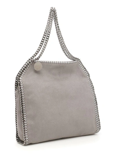 Shop Stella Mccartney Small Falabella Tote Bag In Light Grey