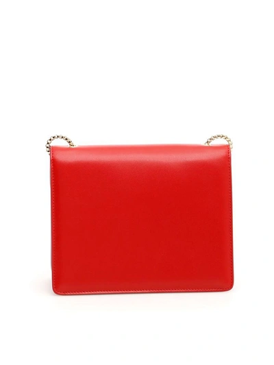 Shop Ferragamo Thalia Crossbody Bag In Red|rosso