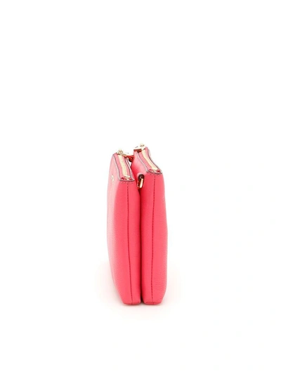 Shop Michael Michael Kors Adele Crossbody Bag In Rose Pink (pink)