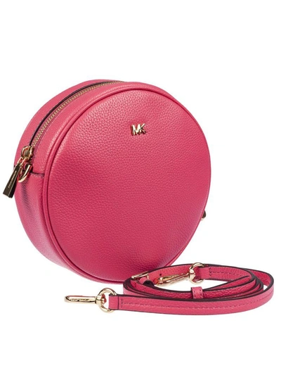 Shop Michael Kors Mercer Shoulder Bag In Rose Pink