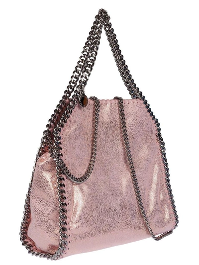 Shop Stella Mccartney Falabella Tote In Copper Rose