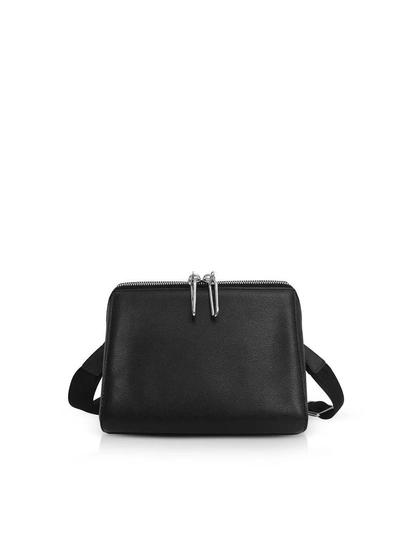 Shop 3.1 Phillip Lim / フィリップ リム Black Leather Ray Triangle Crossbody Bag