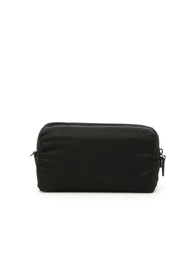 Shop Prada Pouch With Handle In Nero