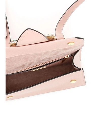 Shop Miu Miu Miu Lady Crossbody Bag In Orchidea (pink)