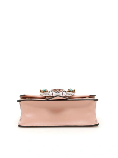 Shop Miu Miu Miu Lady Crossbody Bag In Orchidea (pink)