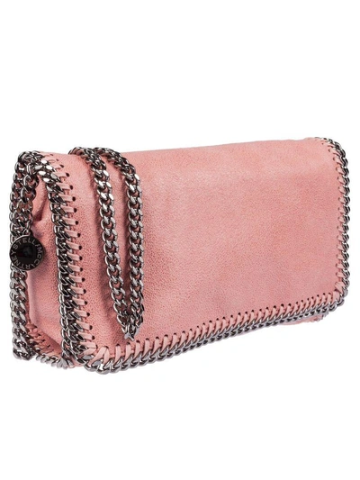 Shop Stella Mccartney Falabella Shoulder Bag In Blush