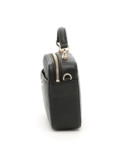 Shop Michael Michael Kors Mini Mott Bag In Blacknero