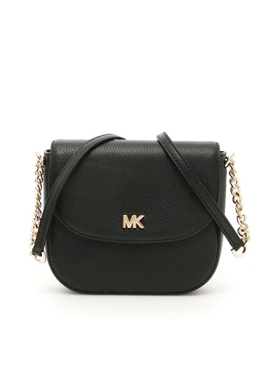 Shop Michael Michael Kors Mott Crossbody Bag In Black|nero