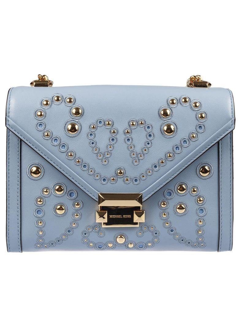 michael kors whitney pale blue