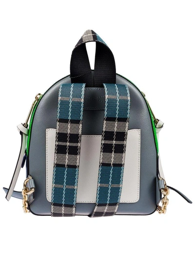 Shop Marc Jacobs Double J Backpack In Slate Multi