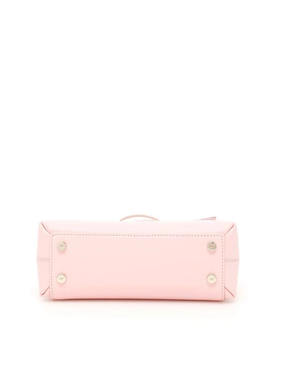 Shop Roger Vivier Viv Cabas Mini Bag In Baby Pink (pink)