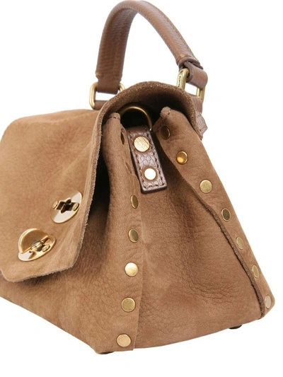 Shop Zanellato Postina Baby Bag In Cuoio