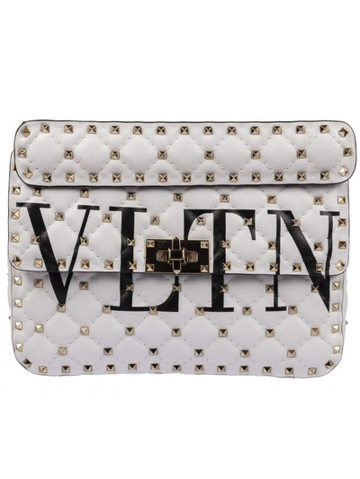 Shop Valentino Rockstud Shoulder Bag