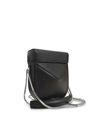 Shop 3.1 Phillip Lim / フィリップ リム Black Leather Soleil Mini Case