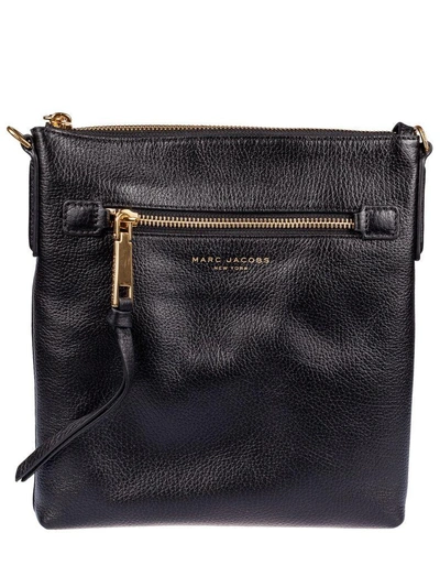 Shop Marc Jacobs Recruit Shoulder Bag In Black