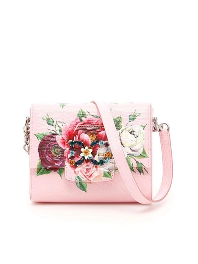 Shop Dolce & Gabbana Dg Millennials Minibag In Peonie Fdo Confettorosa