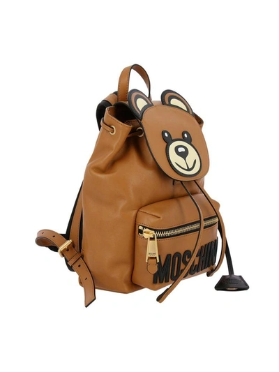 Shop Moschino Backpack Shoulder Bag Women  Couture In Leather