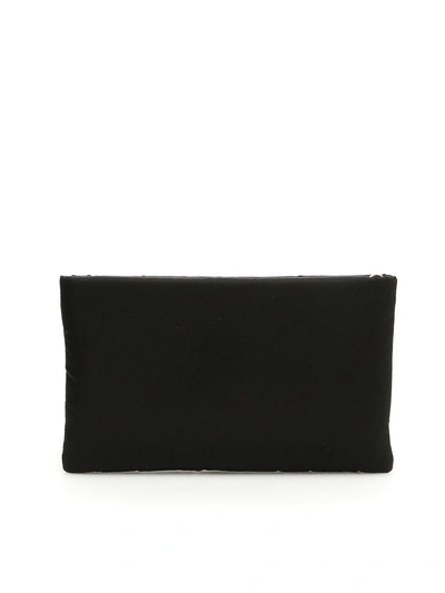 Shop Prada Nylon Pouch In Neronero