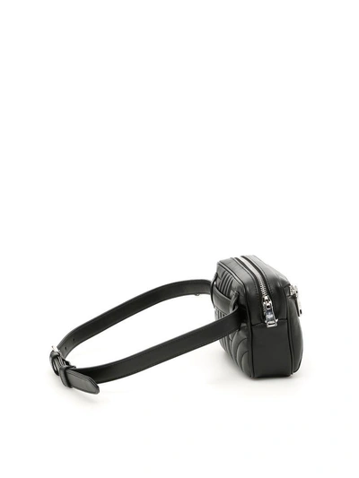 Shop Prada Mini Diagramme Beltpack In Nero