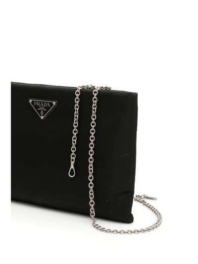 Shop Prada Nylon Pouch In Neronero