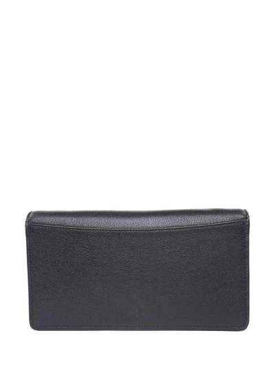 Shop See By Chloé Mini Polina Textured-leather Shoulder Bag In Nero