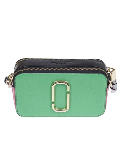 Shop Marc Jacobs Snapshot Small Camera Bag In Verde