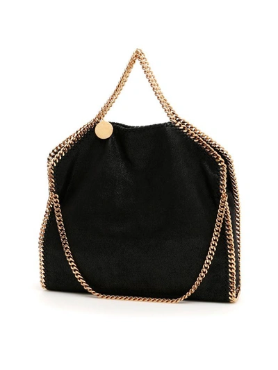 Shop Stella Mccartney 3chain Falabella Tote Bag In Black|nero